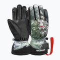 Vaikiškos slidinėjimo pirštinės Reusch Carter R-Tex XT blck/silver/fluo red