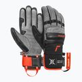 Vyriškos slidinėjimo pirštinės Reusch Alpine Master black/silver/fluo red 2