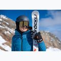 Vyriškos slidinėjimo pirštinės Reusch Alpine Master black/silver/fluo red 12