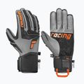 Vyriškos slidinėjimo pirštinės Reusch Ultra steel grey / black / shoc