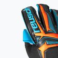 Vartininko pirštinės Reusch Attrakt Aqua Evolution black/shocking orange/aqua blue 6