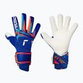 Vartininko pirštinės Reusch Attrakt Gold X Guardian sharp blue/white/shocking orange