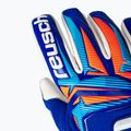 Vartininko pirštinės Reusch Attrakt Gold X NC Gravity sharp blue/white/shocking orange 5
