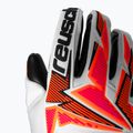 Vartininko pirštinės Reusch Attrakt Freegel Gold X white/shocking orange/black 7