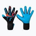 Vartininko pirštinės Reusch Attrakt Freegel Aqua black/shocking orange/aqua blue