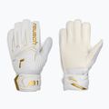 Vaikiškos vartininko pirštinės Reusch Attrakt AB1 Solid Junior white/gold
