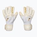 Vartininko pirštinės Reusch Attrakt AB1 Duo white/gold 2