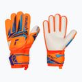 Vaikiškos vartininko pirštinės Reusch Attrakt Grip Junior shocking orange/blue