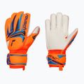 Vaikiškos vartininko pirštinės Reusch Attrakt Advance Junior shocking orange/blue
