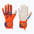 Vaikiškos vartininko pirštinės Reusch Attrakt Freegel Advance Junior shocking orange/blue