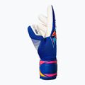 Vartininko pirštinės Reusch Attrakt Gold X NC sharp blue/white/shocking orange 4