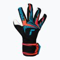 Vartininko pirštinės Reusch Attrakt Freegel Advance black/aqua blue/shocking orange 2