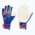 Vaikiškos vartininko pirštinės Reusch Attrakt Gold X NC Junior sharp blue/white/shocking orange