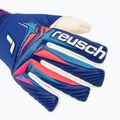 Vaikiškos vartininko pirštinės Reusch Attrakt Gold X NC Junior sharp blue/white/shocking orange 4
