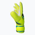 Vaikiškos vartininko pirštinės Reusch Attrakt Solid Junior safety yellow/blue 4