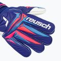 Vaikiškos vartininko pirštinės Reusch Attrakt Grip Junior sharp blue/white/shocking orange 4