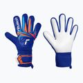 Vartininko pirštinės Reusch Attrakt Starter Solid sharp blue/white/shocking orange