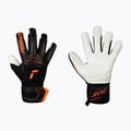 Vartininko pirštinės Reusch Attrakt Advance Finger Support black/shocking orange