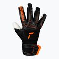 Vartininko pirštinės Reusch Attrakt Advance Finger Support black/shocking orange 2