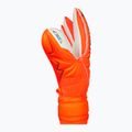 Vaikiškos vartininko pirštinės Reusch Attrakt Solid Finger Support Junior shocking orange/blue 4