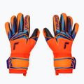 Vaikiškos vartininko pirštinės Reusch Attrakt Infinity Evolution NC Junior shocking orange/blue/black 2