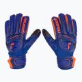 Vaikiškos vartininko pirštinės Reusch Attrakt Infinity Finger Support Junior sharp blue/shocking orange/black 2