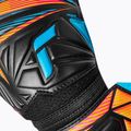 Vartininko pirštinės Reusch Attrakt Solid black/aqua blue/shocking orange 5