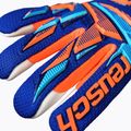 Vaikiškos vartininko pirštinės Reusch Attrakt Freegel Advance Junior sharp blue/shocking orange 7