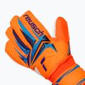 Vartininko pirštinės Reusch Attrakt Solid shocking orange/blue 4