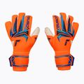 Vartininko pirštinės Reusch Attrakt Gold X Evolution shocking orange/blue 2