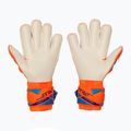Vartininko pirštinės Reusch Attrakt Gold X Evolution shocking orange/blue 3