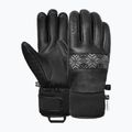 Moteriškos slidinėjimo pirštinės Reusch Charlize R-Tex XT black/steel gray/silver
