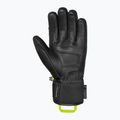 Slidinėjimo pirštinės Reusch Profi SL black/dark granite/safety yellow 3