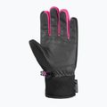 Vaikiškos slidinėjimo pirštinės Reusch Leo R-Tex XT black/black melange/pink glo 3