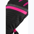 Vaikiškos slidinėjimo pirštinės Reusch Leo R-Tex XT black/black melange/pink glo 5