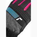 Vaikiškos slidinėjimo pirštinės Reusch Rocket GORE-TEX black/black melange/pink glo 5