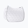 Escadron Glossy Wave Kontrastinė žirgo kepurė balta 218500444010
