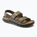 Vyriškos basutės BIRKENSTOCK Milano Crosstown Oiled Leather Regular faded khaki 8