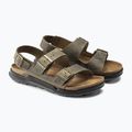 Vyriškos basutės BIRKENSTOCK Milano Crosstown Oiled Leather Regular faded khaki 10