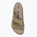 Šlepetės BIRKENSTOCK Arizona Suede Regular faded khaki 6