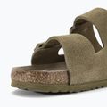 Šlepetės BIRKENSTOCK Arizona Suede Regular faded khaki 8