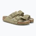 Šlepetės BIRKENSTOCK Arizona Suede Narrow faded khaki 4