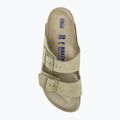 Šlepetės BIRKENSTOCK Arizona Suede Narrow faded khaki 6