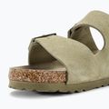 Šlepetės BIRKENSTOCK Arizona Suede Narrow faded khaki 8