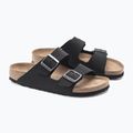 Šlepetės BIRKENSTOCK Arizona Vegan Birkibuc Narrow black 3