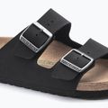 Šlepetės BIRKENSTOCK Arizona Vegan Birkibuc Narrow black 6