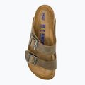 Šlepetės BIRKENSTOCK Arizona SFB LEOI Regular faded khaki 5