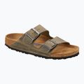 Šlepetės BIRKENSTOCK Arizona SFB LEOI Narrow faded khaki 8
