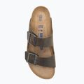 Šlepetės BIRKENSTOCK Arizona SFB LEOI Narrow faded khaki 5