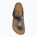 Moteriškos šlepetės per pirštą BIRKENSTOCK Gizeh BF Regular metallic black 5